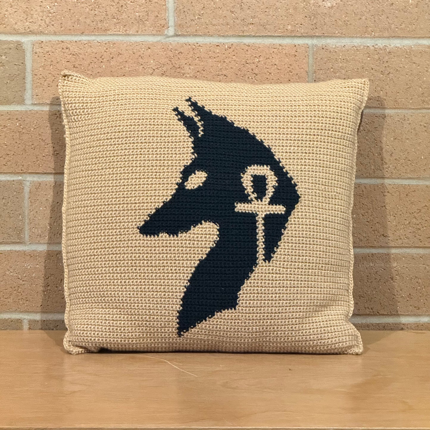 Anubis Ankh Pillow